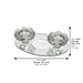 Glass Candlesticks 17*10 cm
