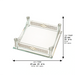 Crystal Stand for Matzah 21*21 cm