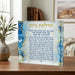 Acrilic Candle Lighting Blessing - Blue