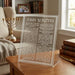 Lucite Card for Chanukah 22 cm