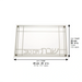Glass Challah Tray 43*30 cm
