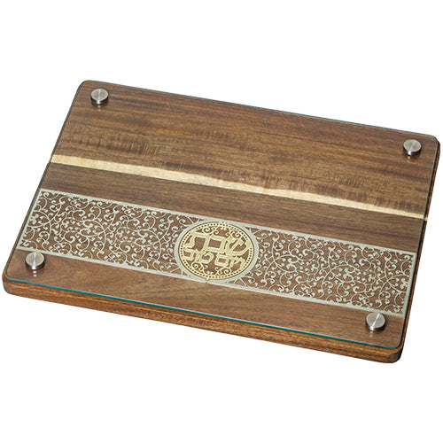 Challah Tray with Plate 40*25 cm