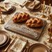 Challah Tray with Plate 40*25 cm