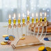 Crystal Elegant Menorah 21cm
