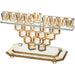 Crystal Elegant Menorah 16cm