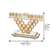 Crystal Elegant Menorah 16cm
