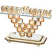 Crystal Elegant Menorah 16cm