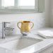 Elegant Aluminium Washing Cup 13.5 cm