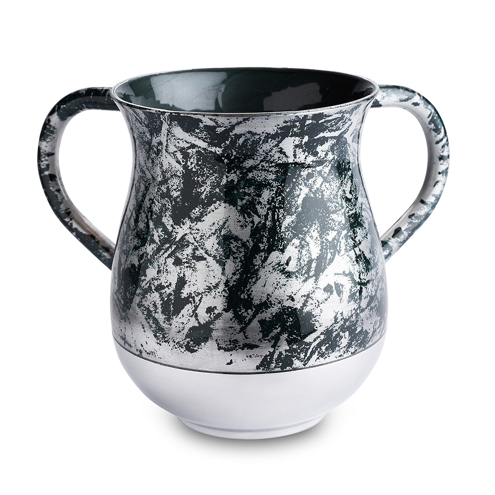 Elegant Aluminium Washing Cup 13.5 cm