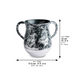 Elegant Aluminium Washing Cup 13.5 cm
