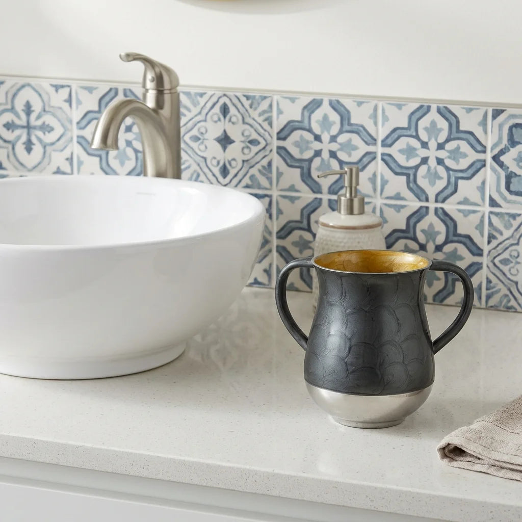 Aluminium Washing Cup 13 cm - Gray