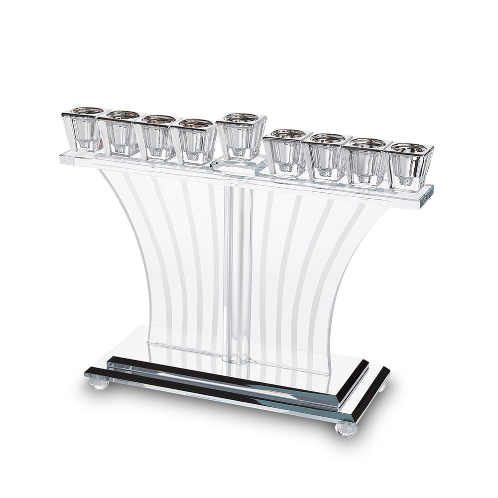 Crystal Elegant Menorah 21 cm