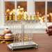 Crystal Elegant Menorah 21 cm