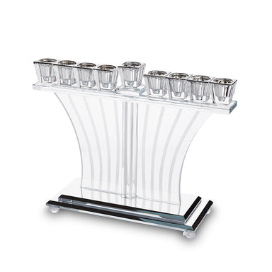 Crystal Elegant Menorah 21 cm