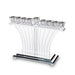 Crystal Elegant Menorah 21 cm