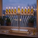 Crystal Elegant Menorah 21 cm