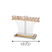 Crystal Elegant Menorah 21 cm