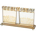 Crystal Menorah 30*17 cm