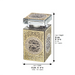 Crystal Besamim Holder 8*6 cm with Plaque