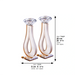 Crystal Candlesticks 14 cm