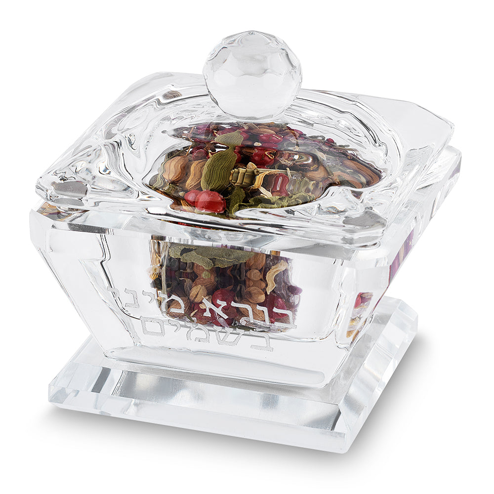 Crystal Mix Herbs Holder 6*4 cm
