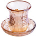 Crystal Kiddush Cup Without Stem 9 cm Contain 100ml/3.4oz - Gold