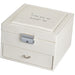 Fancy Jewelry Box with Print 21*12*6 cm - Silver