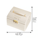 Fancy Jewelry Box with Print 21*12*6 cm - Gold