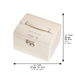 Fancy Jewelry Box with Print 21*12*6 cm - Silver
