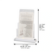 Lucite Benchers Display 21*16 cm with 4 Blessings - Ashkenaz