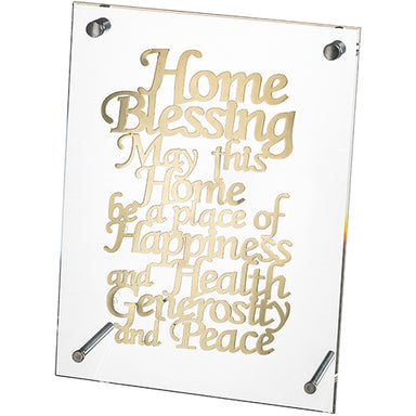Lucite Frame with Plate 25*19 cm