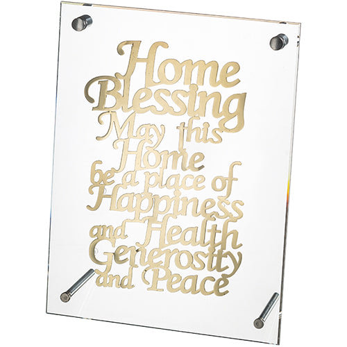Lucite Frame with Plate 25*19 cm
