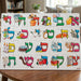 Aleph- Bet Puzzle 24 Parts 38*28 cm