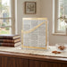Lucite Stand Bencher- Sephardic Food Blessing, Gold Color