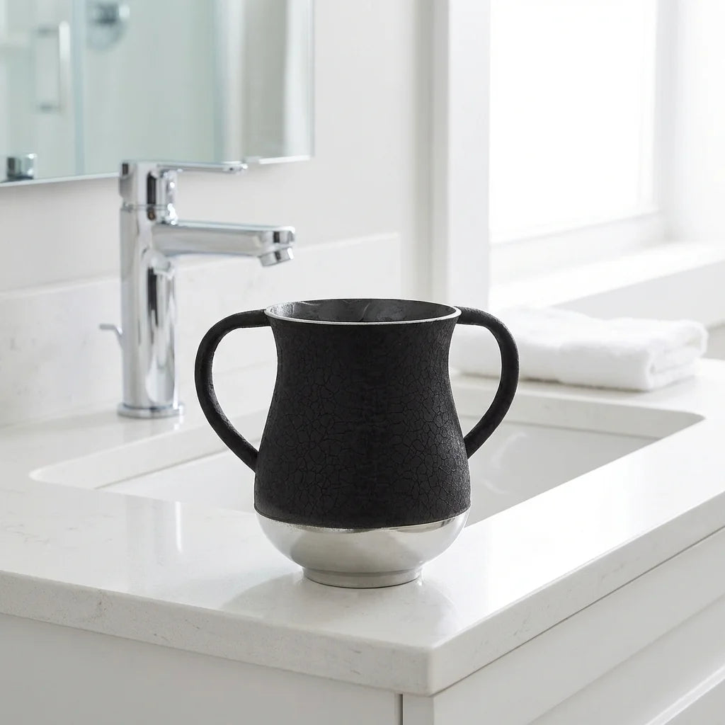 Elegant Aluminium Washing Cup 13 cm