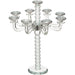 Crystal 9 Branch Candlesticks 42 cm - Matte