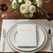 White PU Leathere Hagada Passover 25 cm