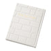 White PU Leathere Hagada Passover 25 cm
