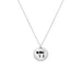 Necklace 952 Silver Plated- "Chai"
