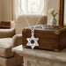 Necklace 952 Silver Plated- "Magen David"