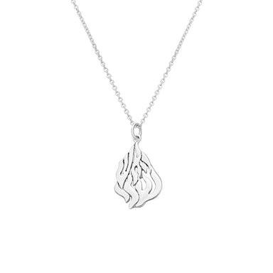Necklace 952 Silver Plated- "Hae'sh Sheli"