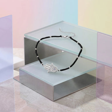 Bracelet 925 Silver Plated - "Hamsa"