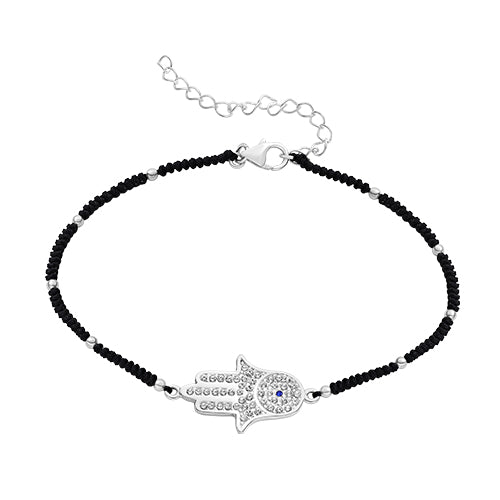 Bracelet 925 Silver Plated - "Hamsa"