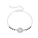 Bracelet 925 Silver Plated - "Magen David"