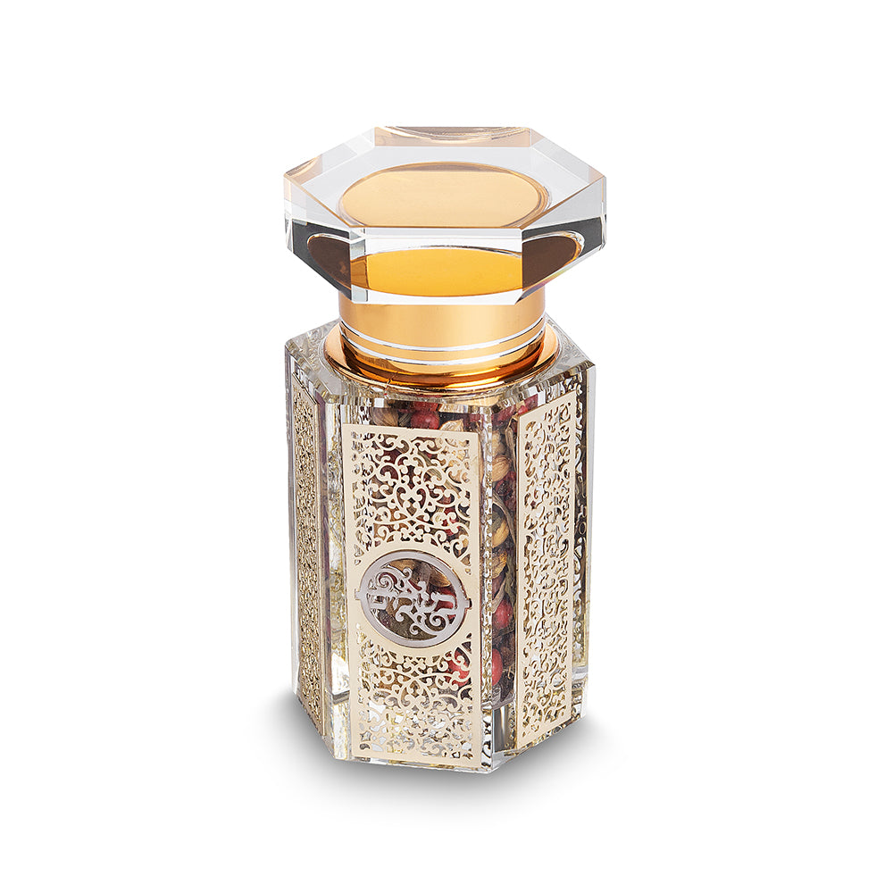 Crystal Besamim Holder 8*6 cm with Plaque- Ornaments