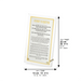 Lucite Candle Lighting Gold Color 22*13cm