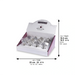 Full Display: Wine Cork 12pc Silver Color