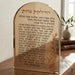 Crystal Candle Lighting Blessing 21 cm - Gold