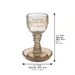 Crystal Kiddush Cup "Blessing" 16 cm Contain 100ml // 3.4oz