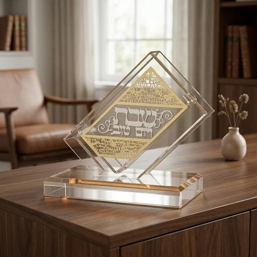 Lucite Matches Holder 13*8 cm